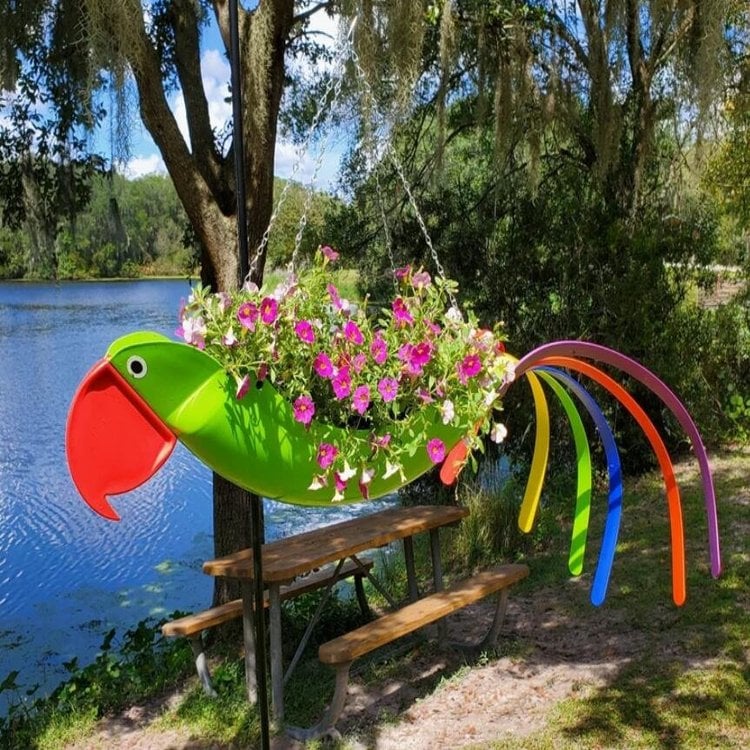 🔥Last Day Promotion - 49% OFF🔥Colorful bird hanging planter