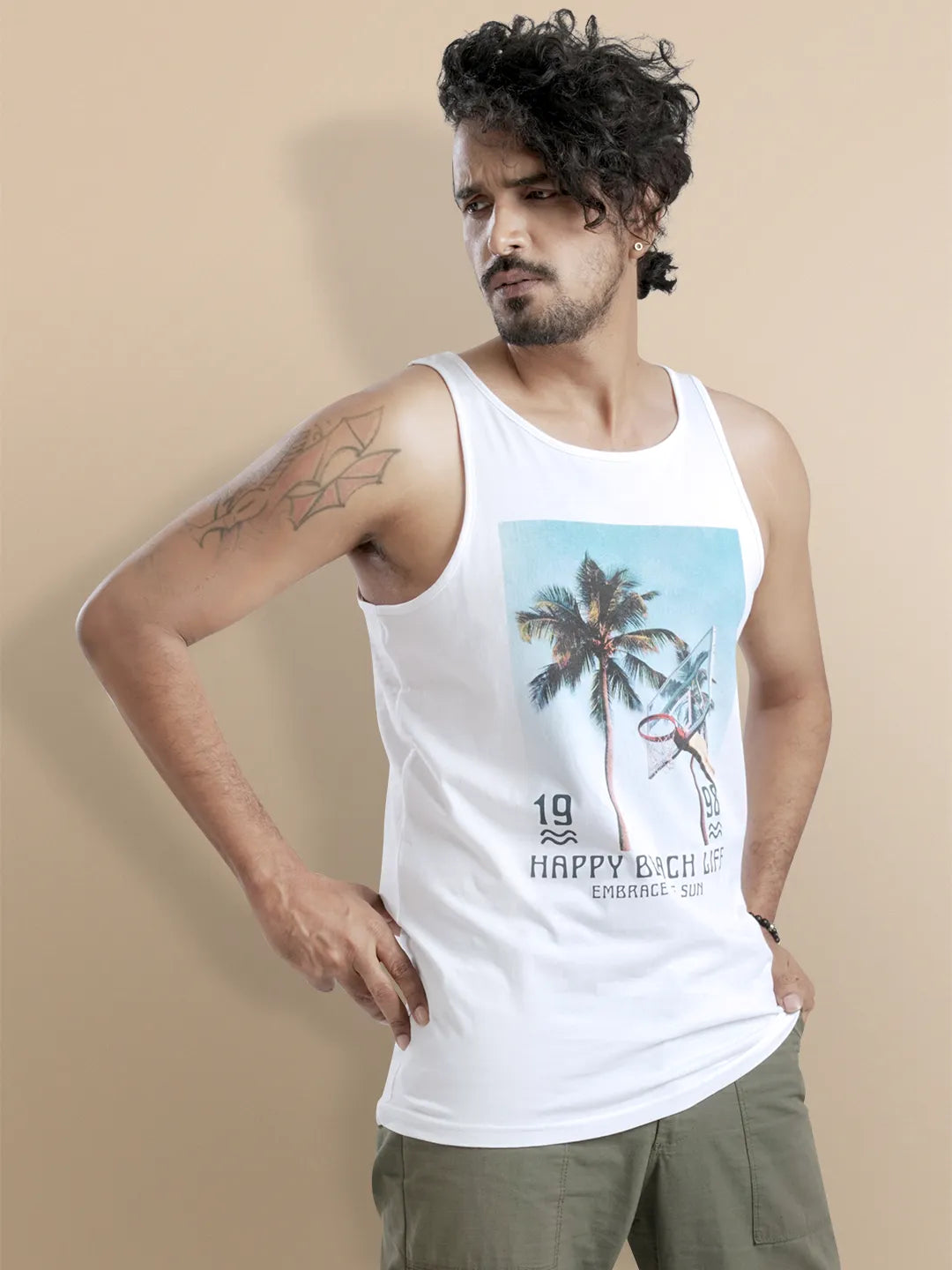 Men's Sleeveless Tee Shirts