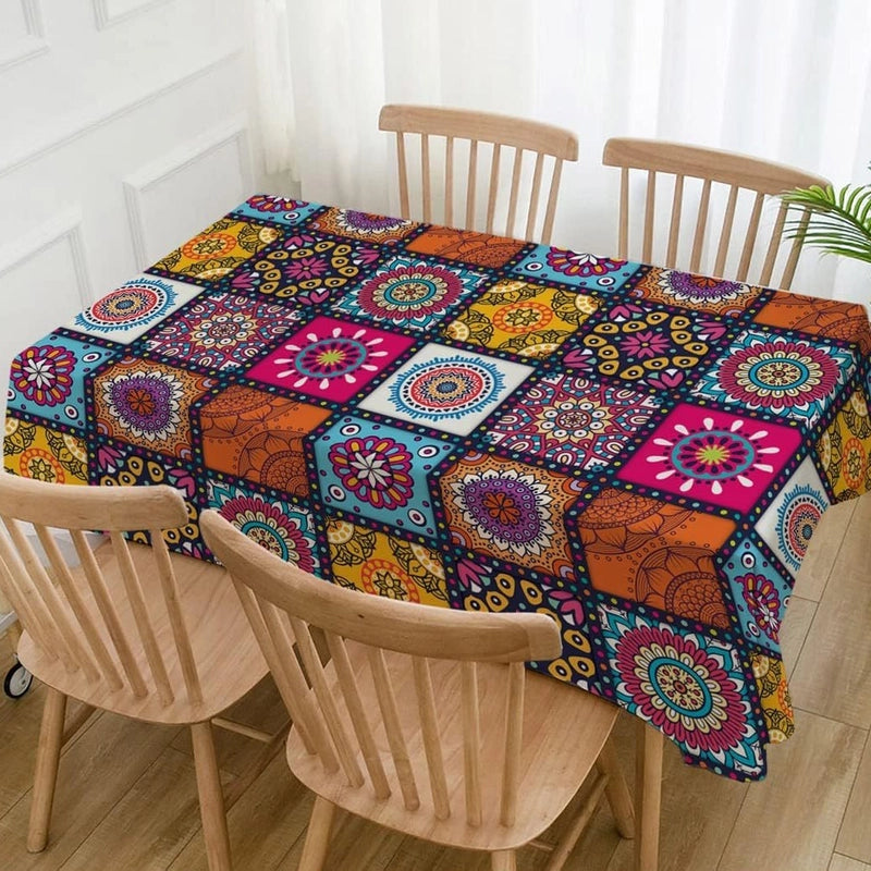 Minimalist Printing Polyester Tablecloths