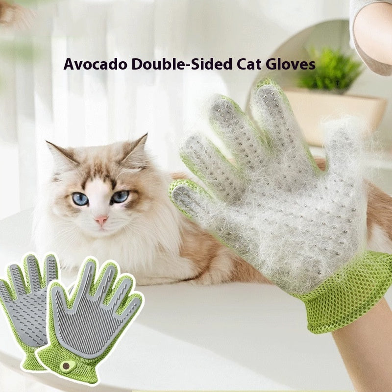 PawsPerfect Silicone Cat Grooming Gloves