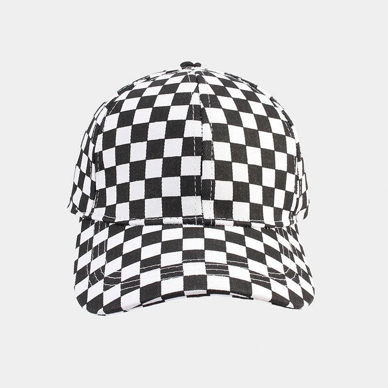 Women's Fashion Zebra Printing Curved Eaves Baseball Cap