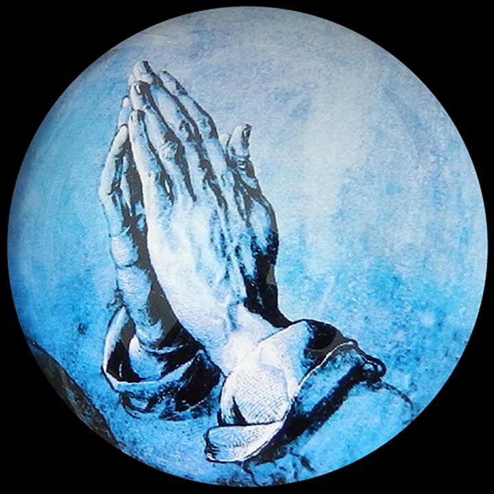 Praying Hands Paper Weight