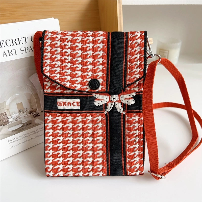 Women's Mini Spring&summer Knit Vacation Shoulder Bag