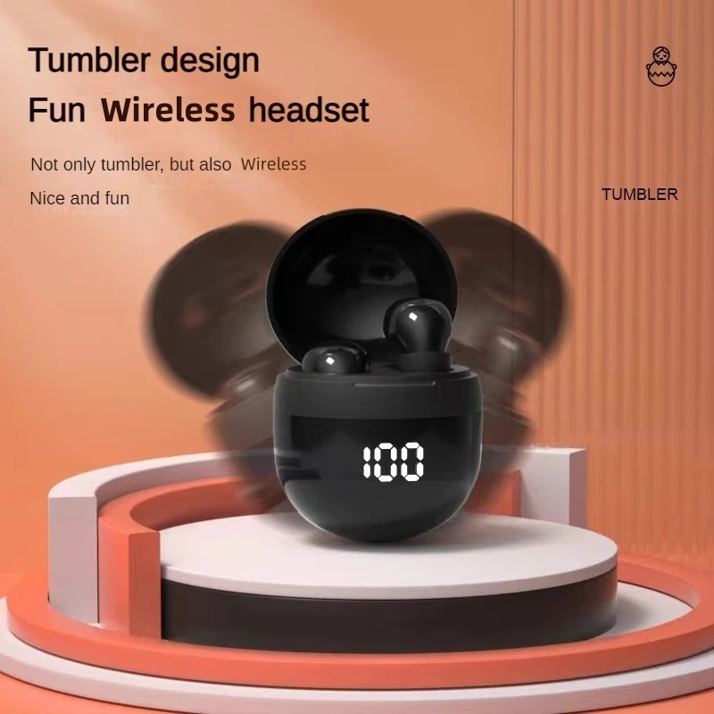 New18 Heavy Bass Headphones Wireless Bluetooth Earphones Sleeping Headset With Mic Noise Reduction Mini Earbuds For Xiaomi Redmi