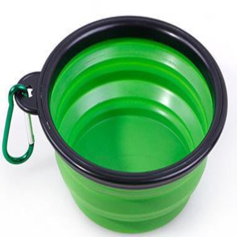 Silicone Collapsible Dog Feeding Bowl