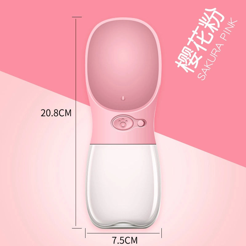 Dog Out Water Cup Dog Water Kettle Portable Pet Accompanial Water Drinker Puppy Water Bottle Cat Supplies