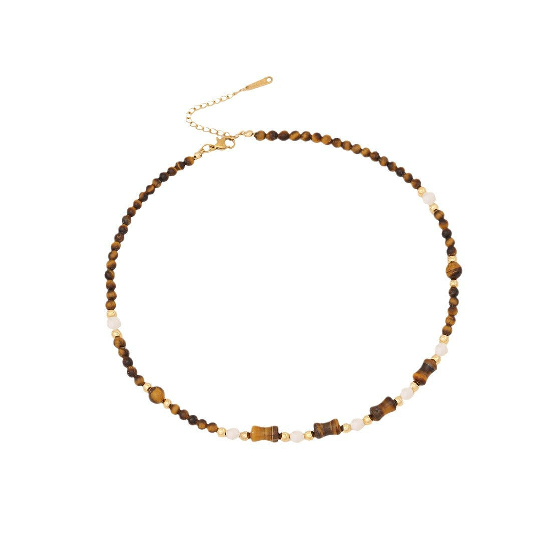 Shell Tiger Eye Handmade Necklaces