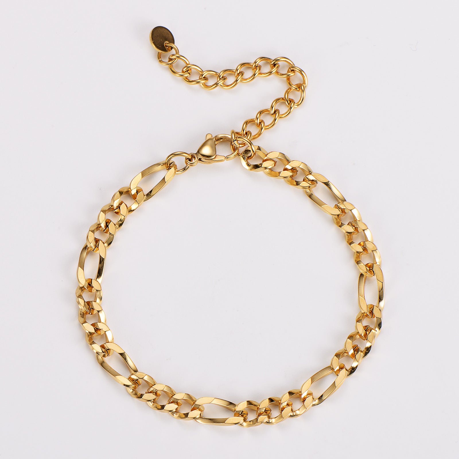 Aml Men'S Stainless Steel Bracelet Fashion 5.5Mm 3:1 Twist Square Chain Simple Personality Versatile Jewelry