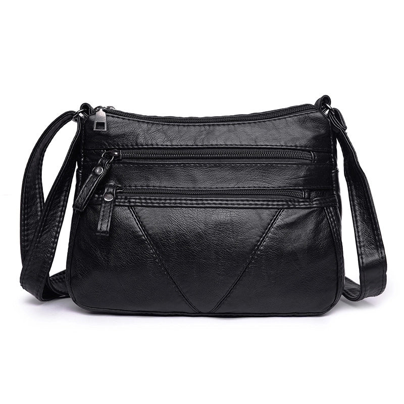 Women's Small All Seasons Pu Leather Streetwear Shoulder Bag
