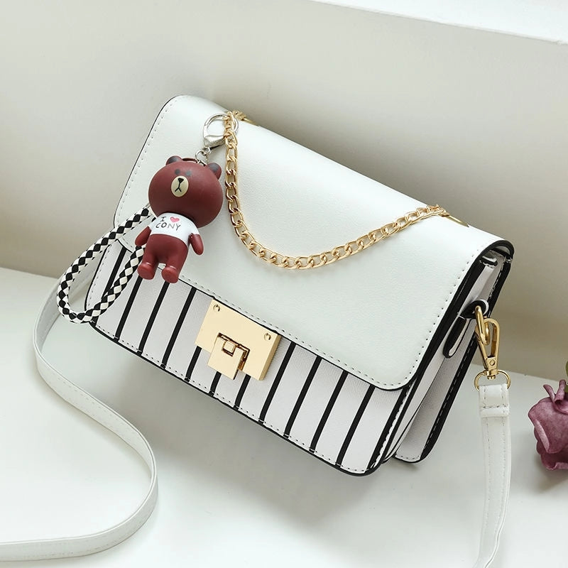 Women's Small All Seasons Pu Leather Streetwear Shoulder Bag