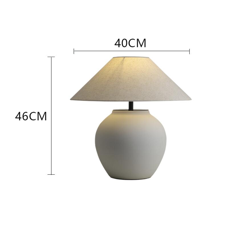 Quorra Ceramic Clay Lamp