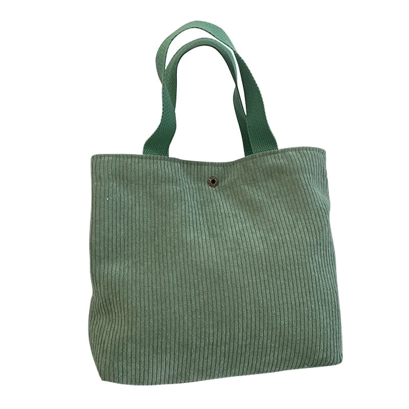 Women's Vintage Style Solid Color Polyester Shopping Bags