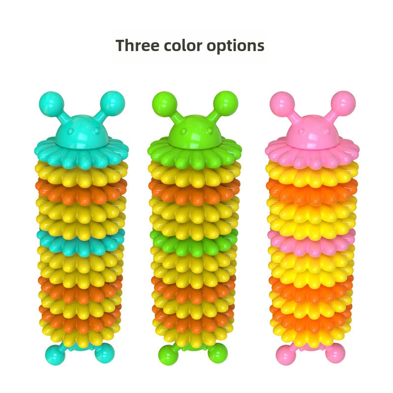 Antenna Caterpillar Dog Teether Toy Bite New Molar Toothbrush Pet Supplies Caterpillar Dog Toy