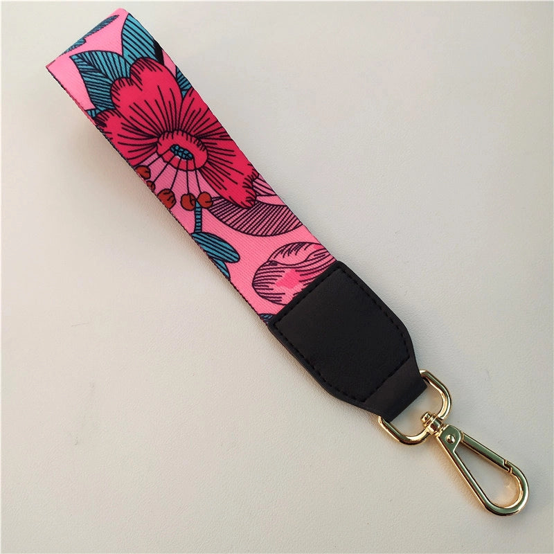 New Color Ethnic Style Hand Strap Wrist Strap Key Ring Keychain Decorative Band Accessory Strap Short Hand Bag