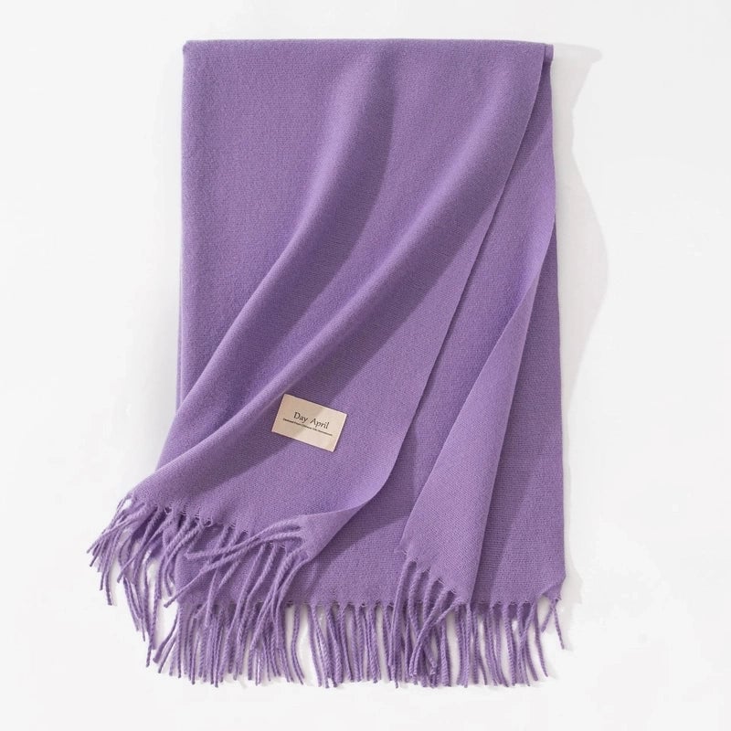Scarf Winter Warm Windproof Shawl Women's High-end  Women's Cashmere Scarf