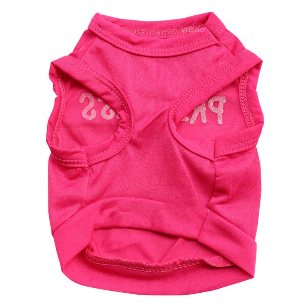 Princess Crown Printed Dog Vest