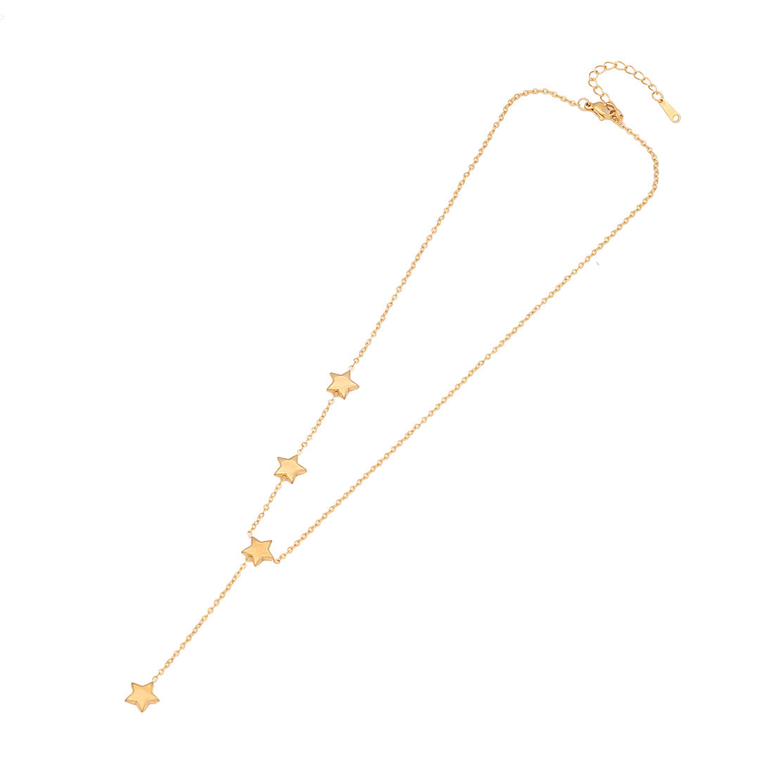 Fashion Flower Stainless Steel Electroplating Necklaces