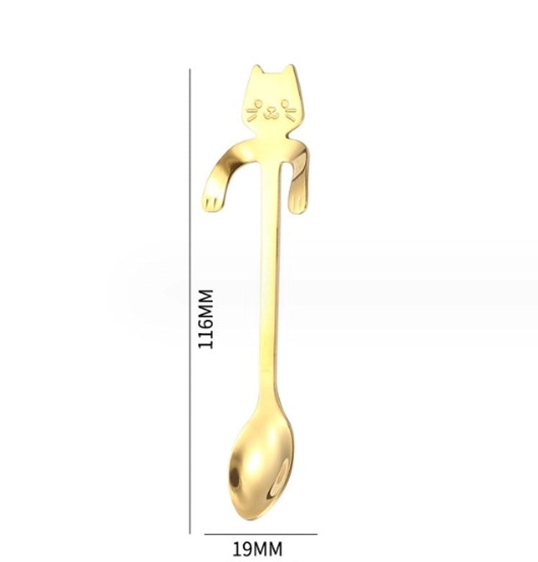 Cute Cartoon Stainless Steel Spoon 1 Piece