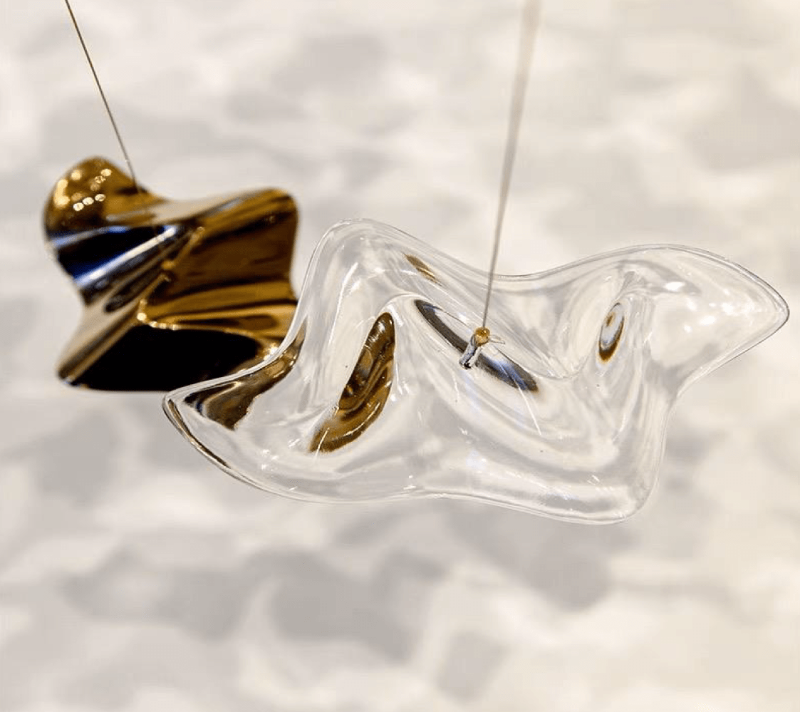 Azeal | Crystal Glass Cluster Chandelier
