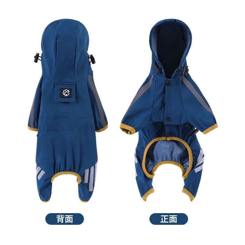 New Pullable Large. Medium And Small Dog Pet Rainy Day Out Clothes