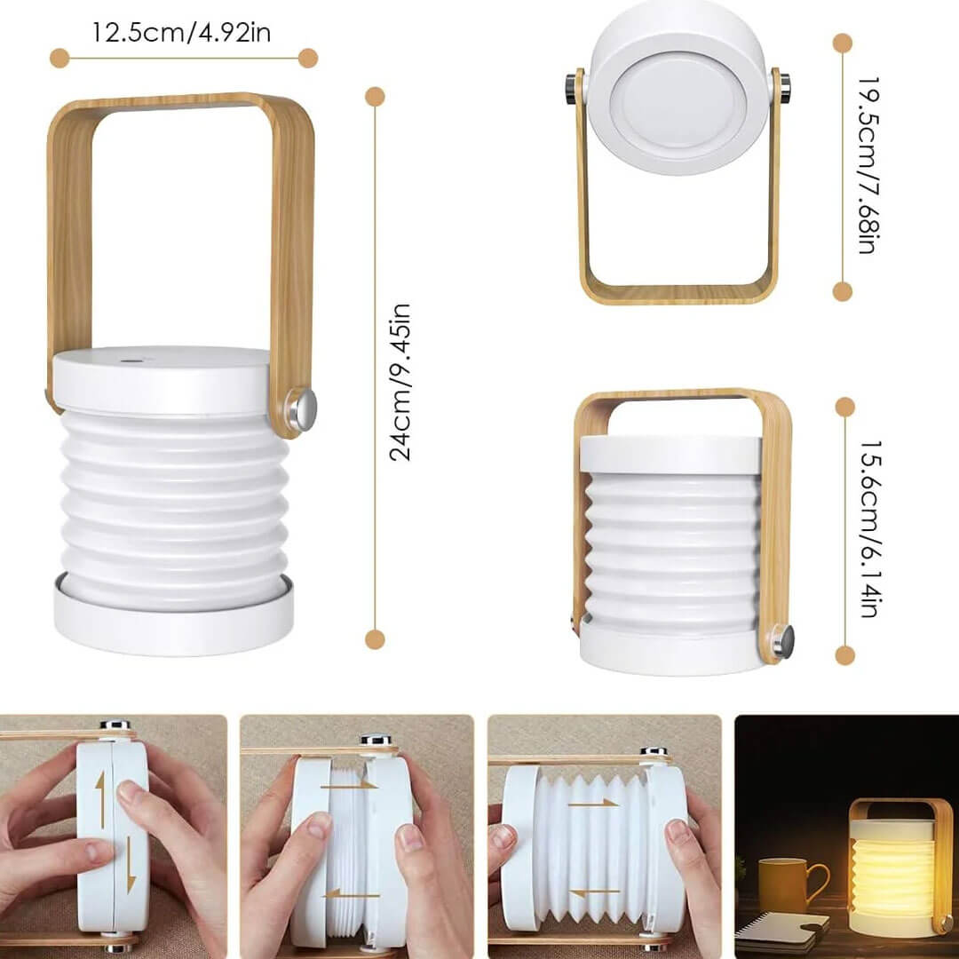 360 Touch LED Lantern Desk Lamp