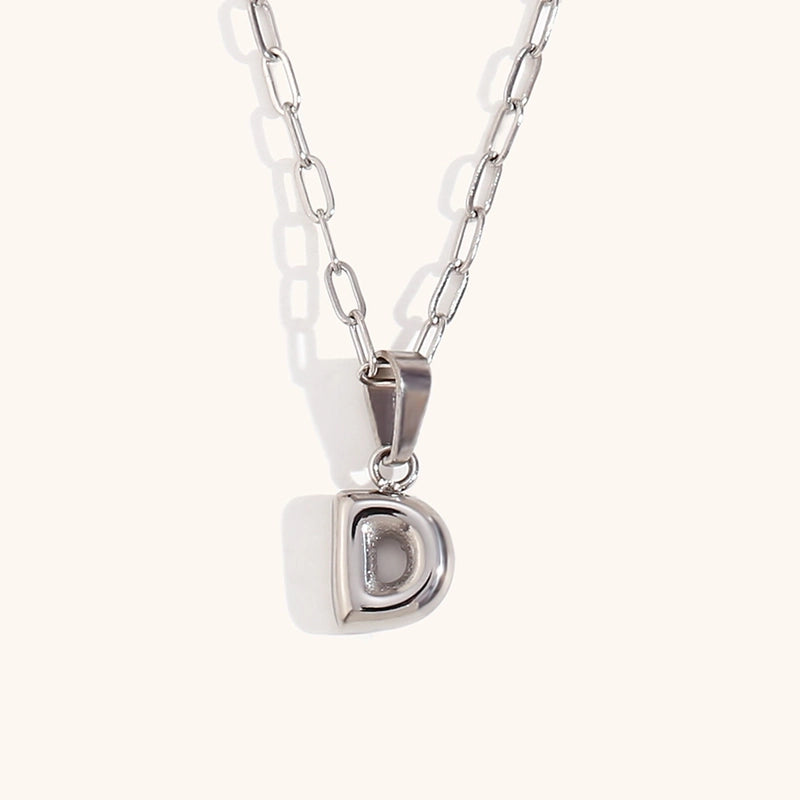 Minimalist Commute Letter Stainless Steel Titanium Steel Plating Gold Plated Pendant Necklace