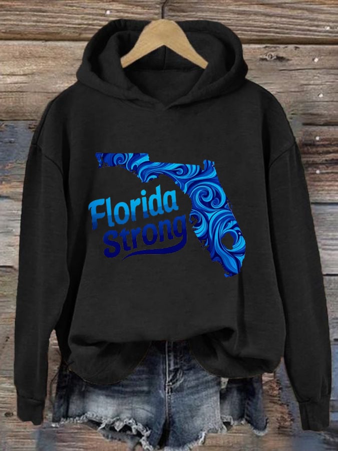 Women's Florida Strong Print Sweatshirt