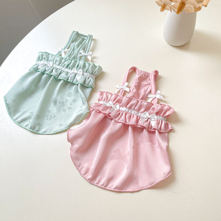 Sweet Breathable Cooling Dog Cat Pajama Dress
