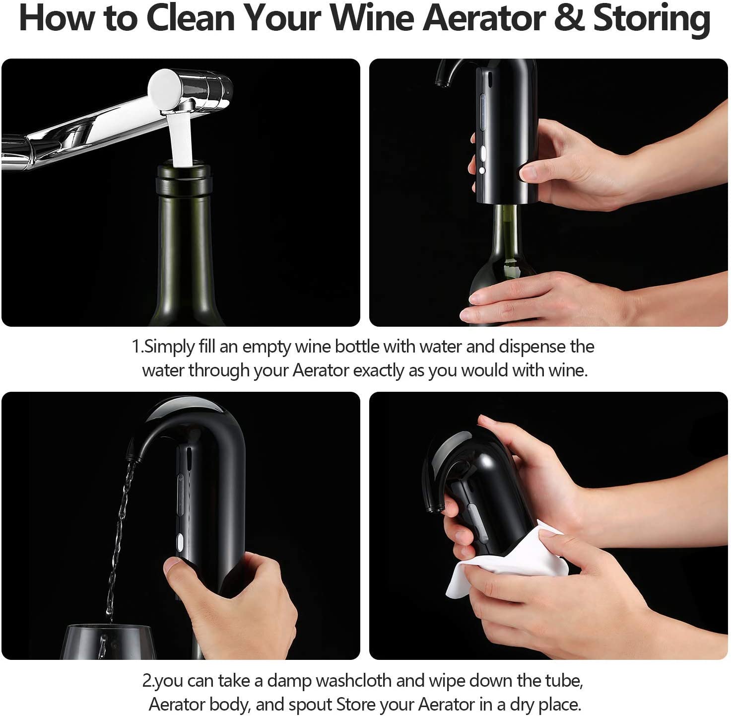 Electric Wine Aerator Pourer