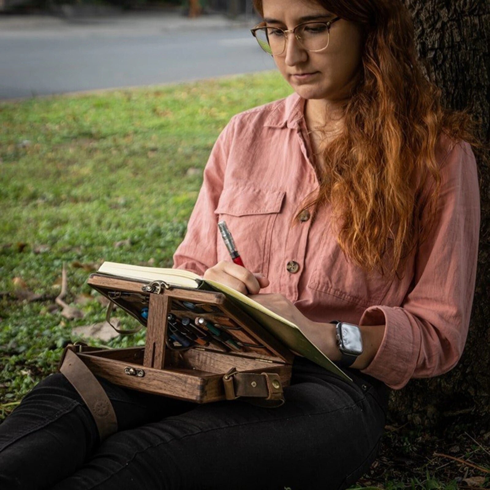 LAST DAY 49% OFF🔥Handmade Writers Messenger Wood Box