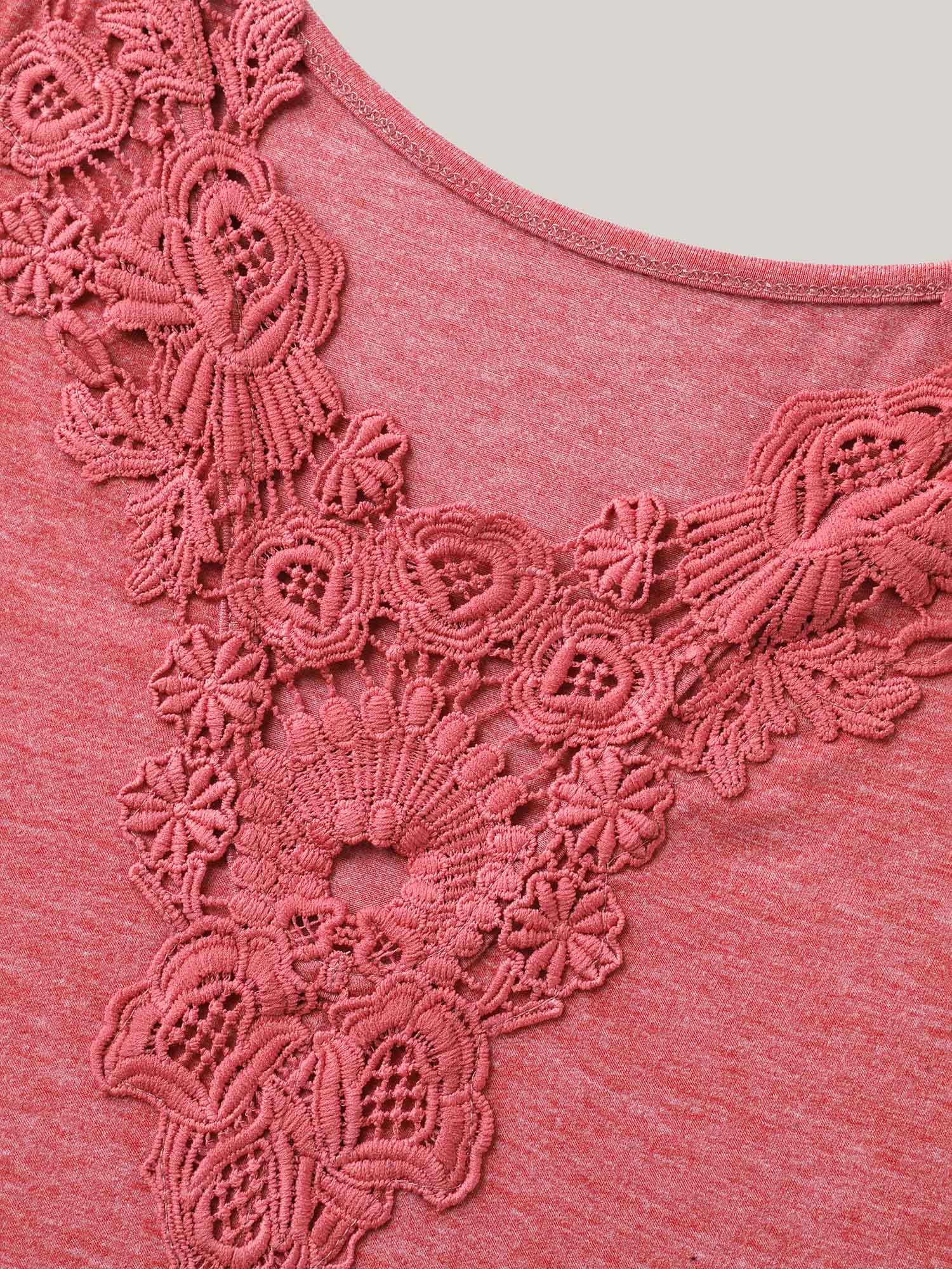 Stretchy Floral Backless Plain T-Shirt