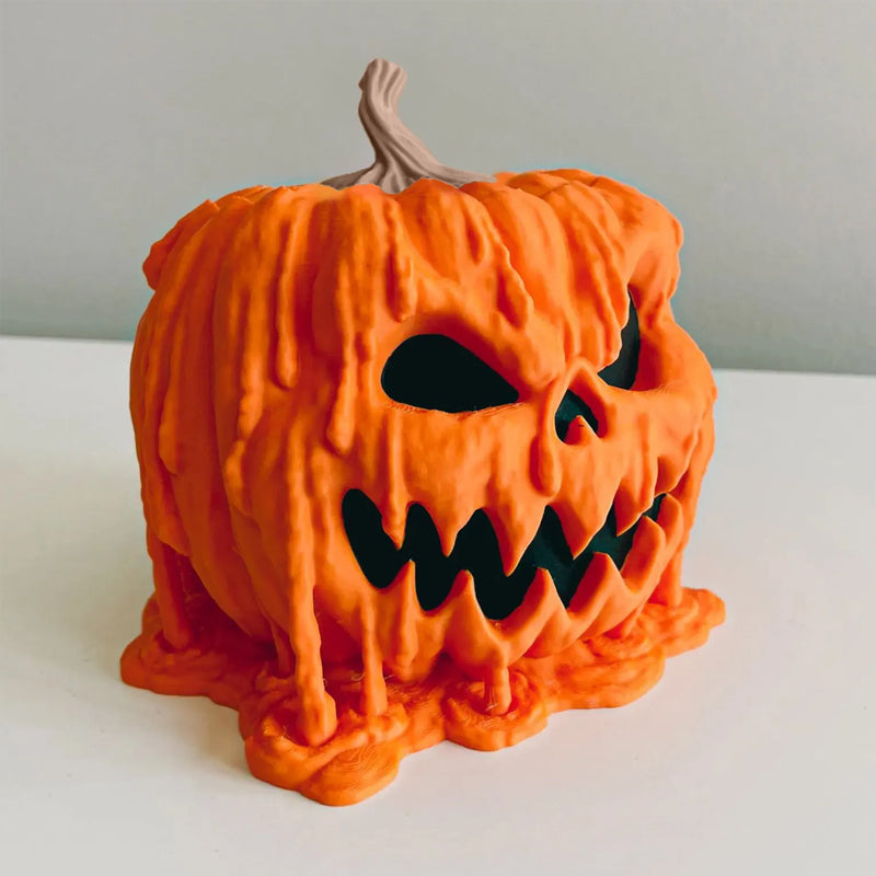 Melting Halloween Pumpkin Candy Bowl