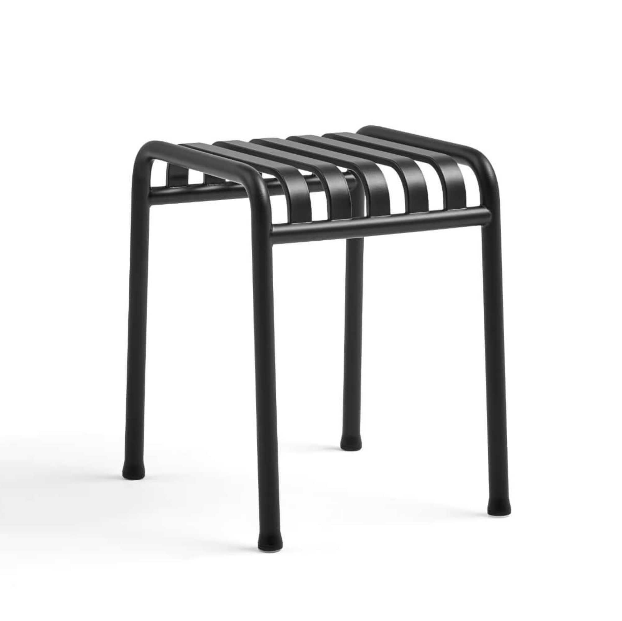 Hay Palissade Stool. anthracite