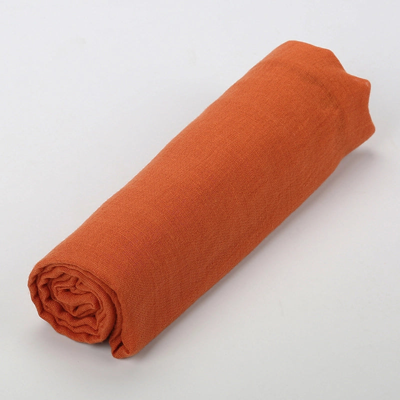 Women's Ethnic Style Solid Color Polyester Scarf