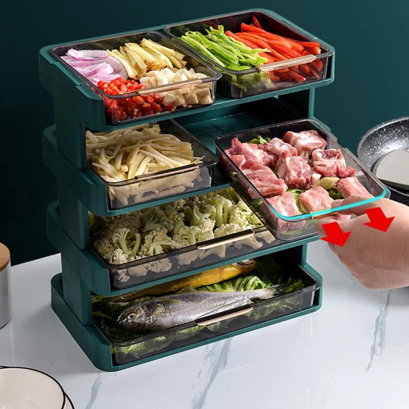 4-LAYER KITCHEN STORAGE RACK 鈥?PERFECT FOR DISHES HOT POTS & KITCHEN TOOLS