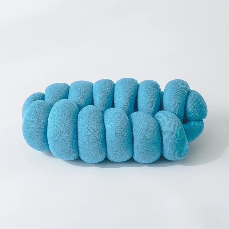 Fashion Solid Color Acrylic Throw Pillow