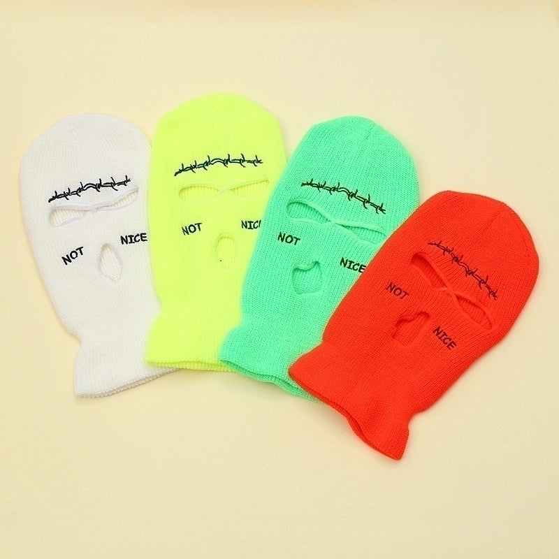 Unisex Fashion Solid Color Braid Eaveless Wool Cap