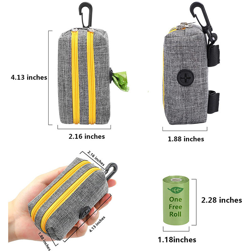 Portable Waterproof Dog Poop Bag Dispenser