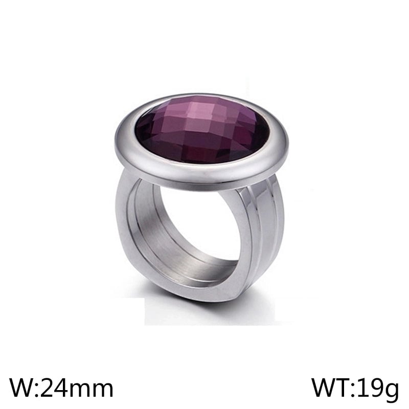 Titanium Steel 18K Gold Plated Fashion Plating Geometric No Inlaid