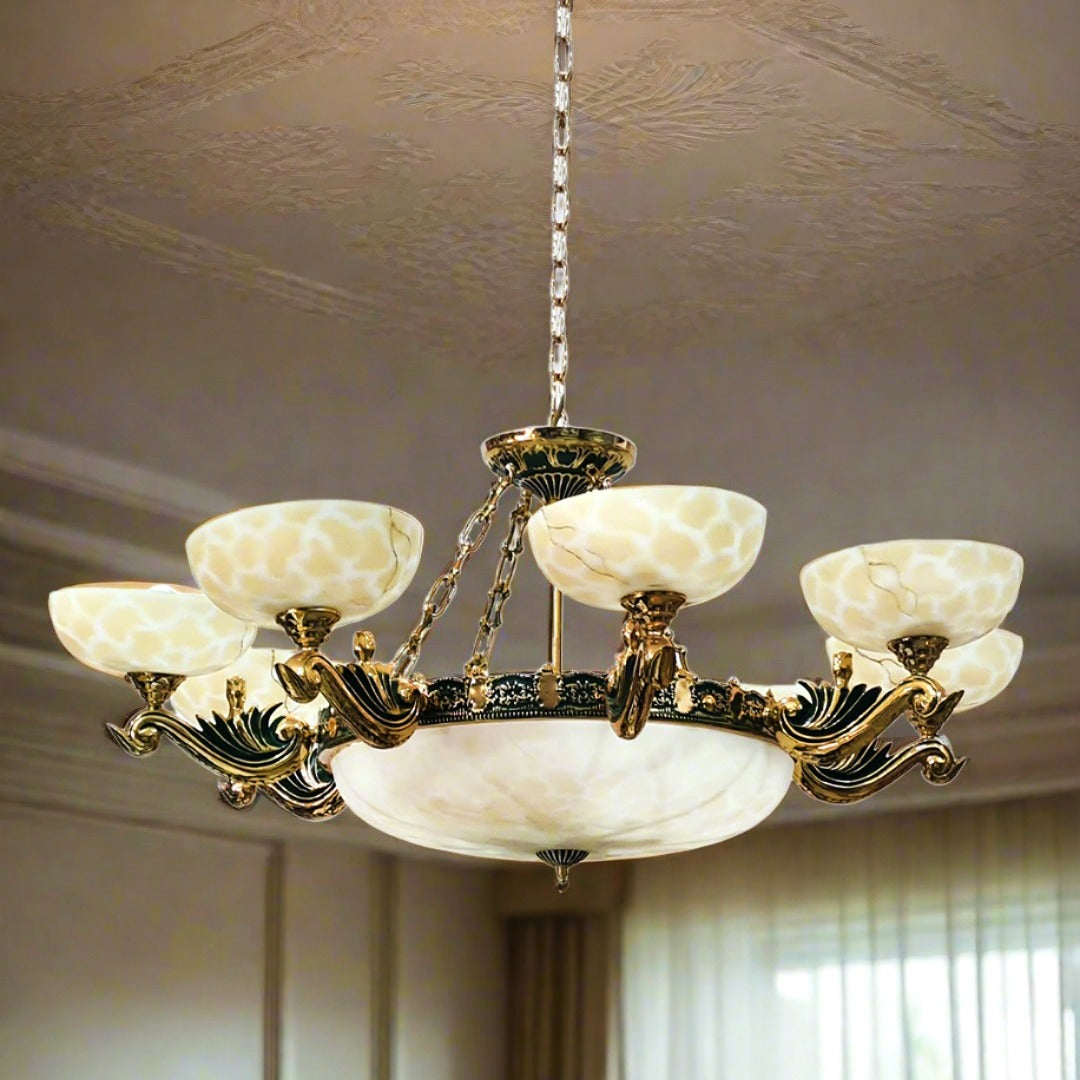 Elegant Gold Chandelier
