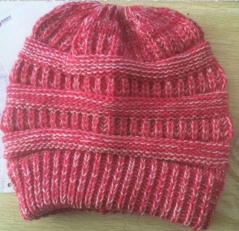 Unisex Casual Minimalist Solid Color Eaveless Wool Cap