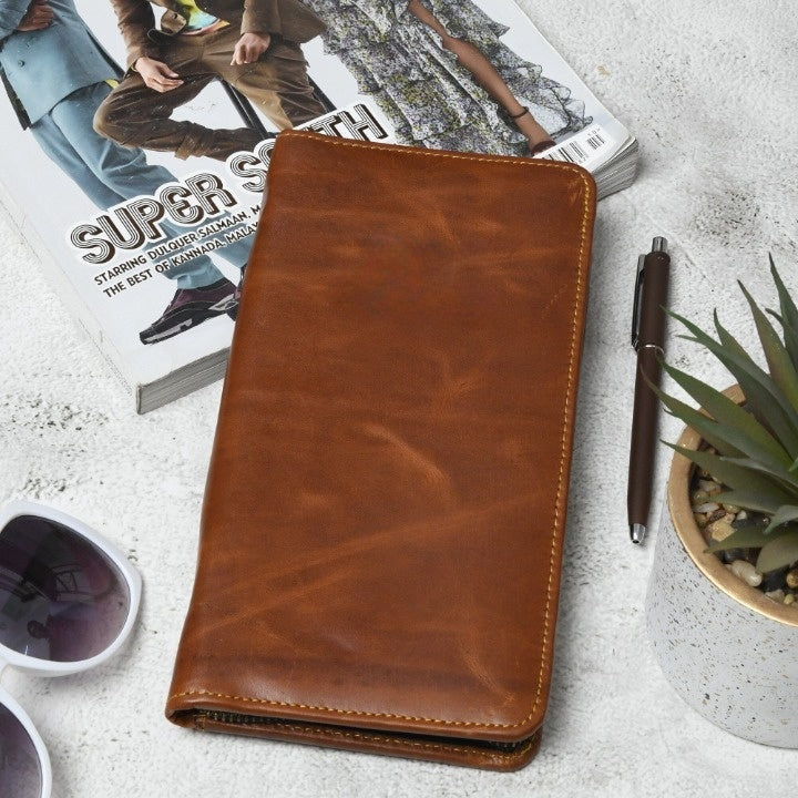 Women's Wallet- Tan Brown