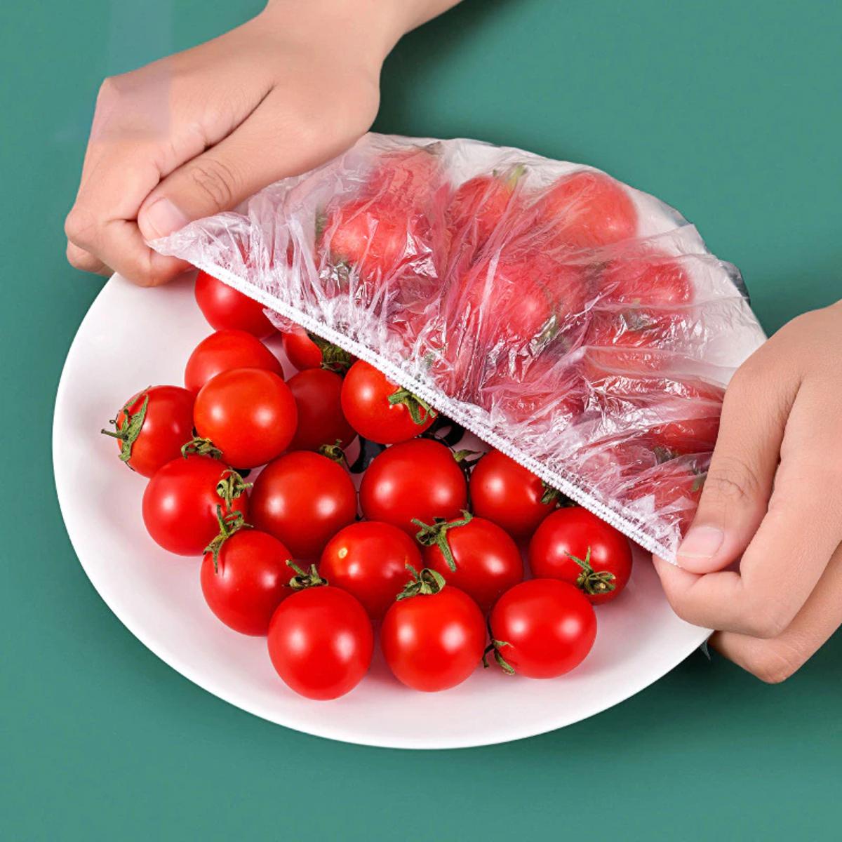 Reusable Disposable Food Cover Plastic Wrap Durable Elastic Food Lids Fruit Vegetable Storage Bag Elastic Bag Kitchen Fresh Rs 699