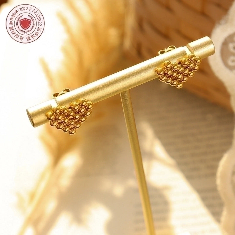 Fashion 304 Stainless Steel No Inlaid 18K Gold Plated