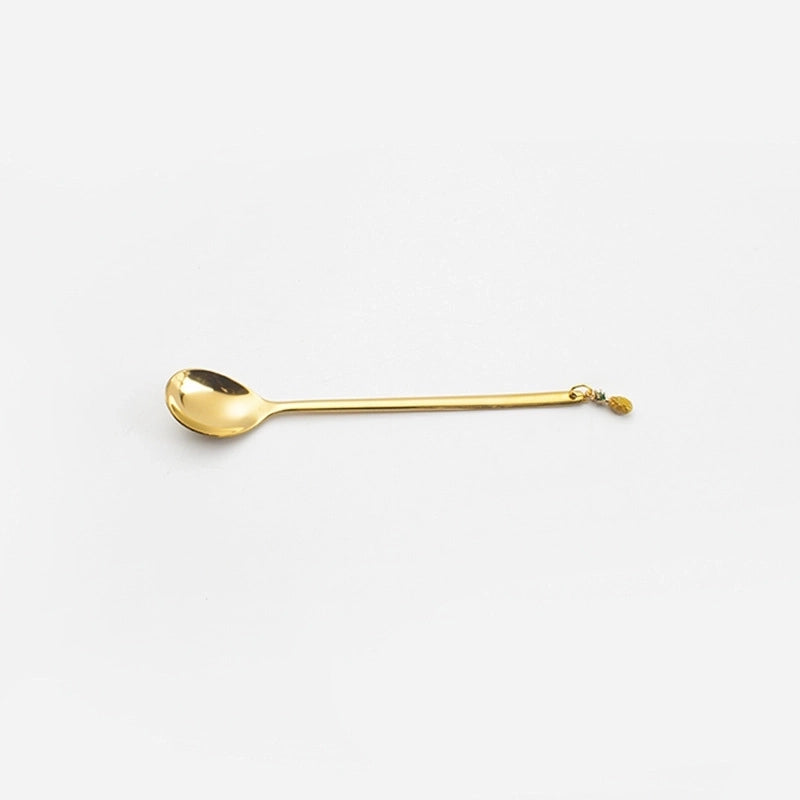 Cute Solid Color Stainless Steel Tableware