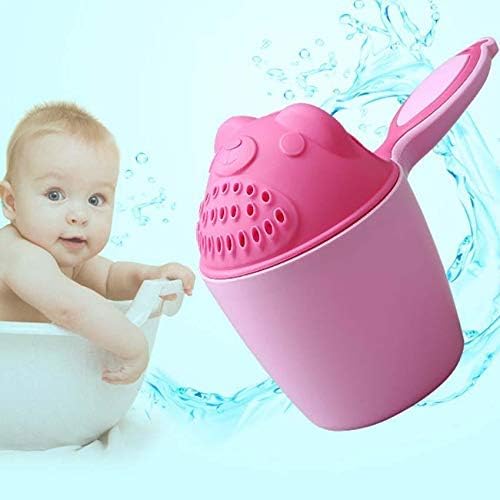 Baby Shower Bath Cup Baby Bath Rinser Wash Hair Cup by Protecting Infant Eyes