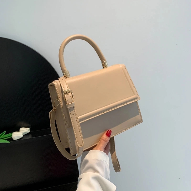 Women's All Seasons Pu Leather Classic Style Handbag