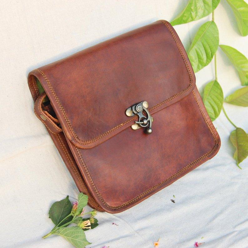 Small Shoulder Crossbody Leather Bag