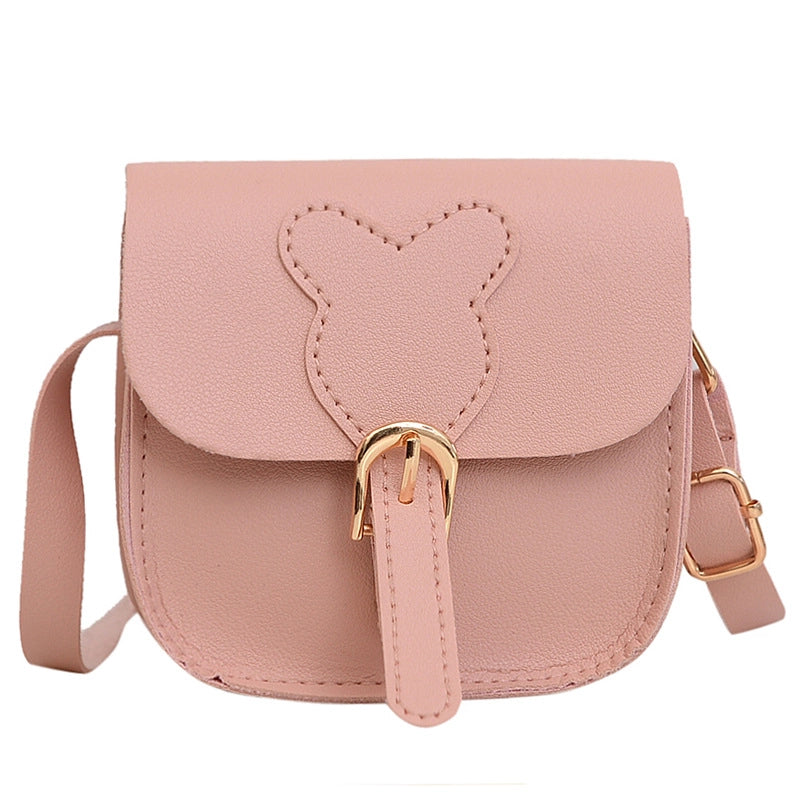 Women's Mini Pu Leather Solid Color Vintage Style Classic Style Square Magnetic Buckle Shoulder Bag