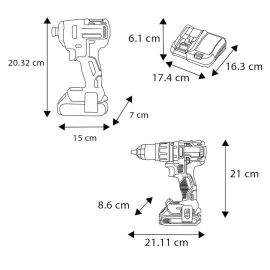 ⏰ Clearance Sale! Drill and Impact Driver Combo + Impact Driver